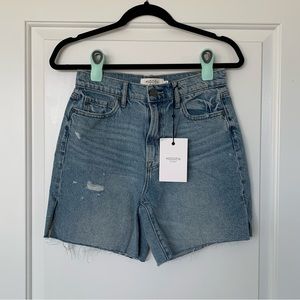Brand new womens dad short style denim, size small